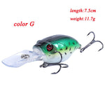 Minnow Fishing Lures 5cm 4.2g 3D Eyes Plastic Hard Bait Crankbait Wobblers With 10# Hooks Artificial Japan Swimbait Peche Tackle