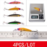 Kit Set Of Wobblers Carp Minnow Hard/Artificial/Fake Bait For Fishing Tackle/Lure Mixed Swimbait Crankbaits Trolling Pike 56pcs