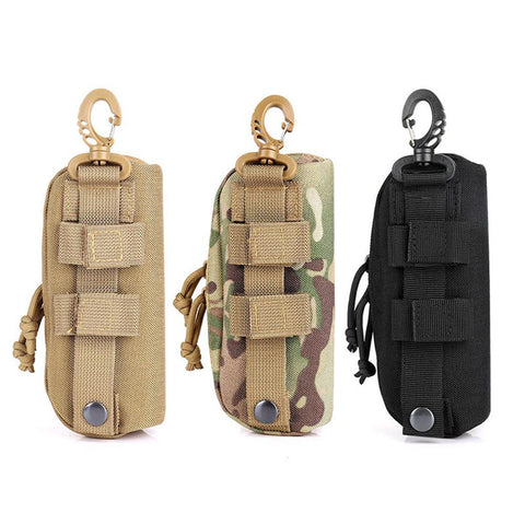 Outdoor Hunting Sunglasses Case Military Molle Pouch Goggles Storage Box 1000D Nylon Hard Eyeglasses Bag
