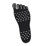 HOT Beach Barefoot Invisible Shoes Insole Heat Insulation Waterproof Non-slip Stick On Adhesive Foot Protection Pad Stickers