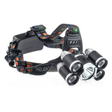 Newly 80000LM 5 LED XML-T6 Rechargeable USB Headlamp Head Light BN99