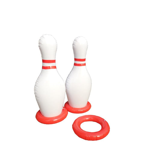 Outdoor Sports Game 60Inch 1.5m Giant Inflatable Bowling Pin with Ring Game Large Inflatable Pins